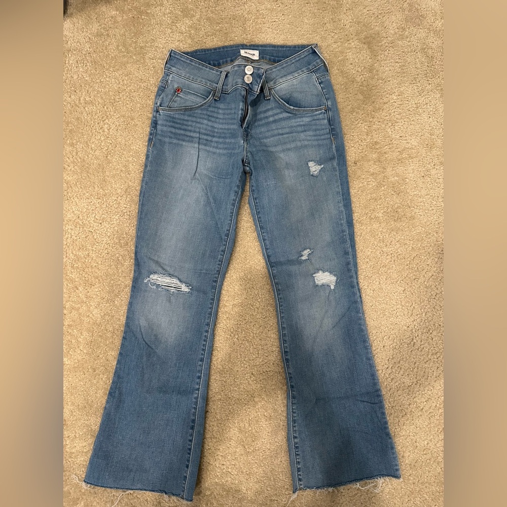 DESIGNER Hudson Blue Distressed Women Jeans